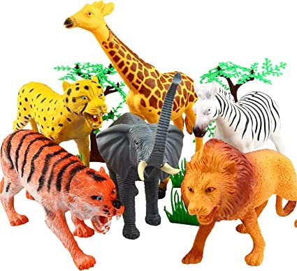 FIGURINE DES ANIMAUX SAUVAGES