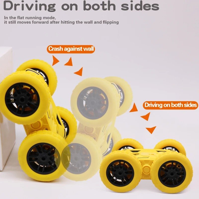 Power Legend Voiture télécommandée rechargeable à 360 degrés pour enfants