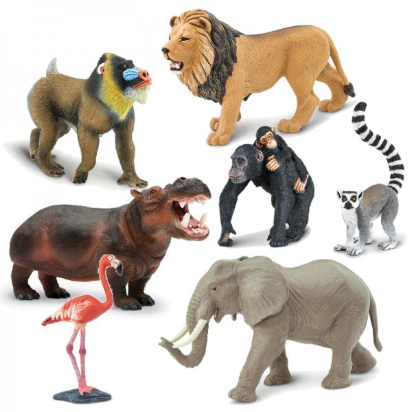 Les figurines des animaux