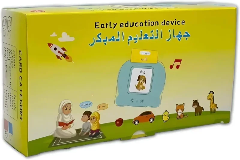 Appareil éducatif interactif parlant – Cartes d’apprentissage en anglais