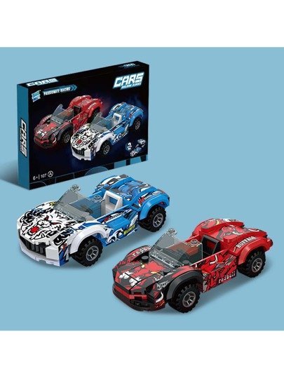 Passionate Racing Cars (107 pièces, 2 modèles)