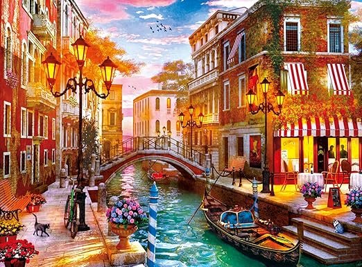 Puzzle 500 pièces – Venise au coucher du soleil (Clementoni High Quality Collection)