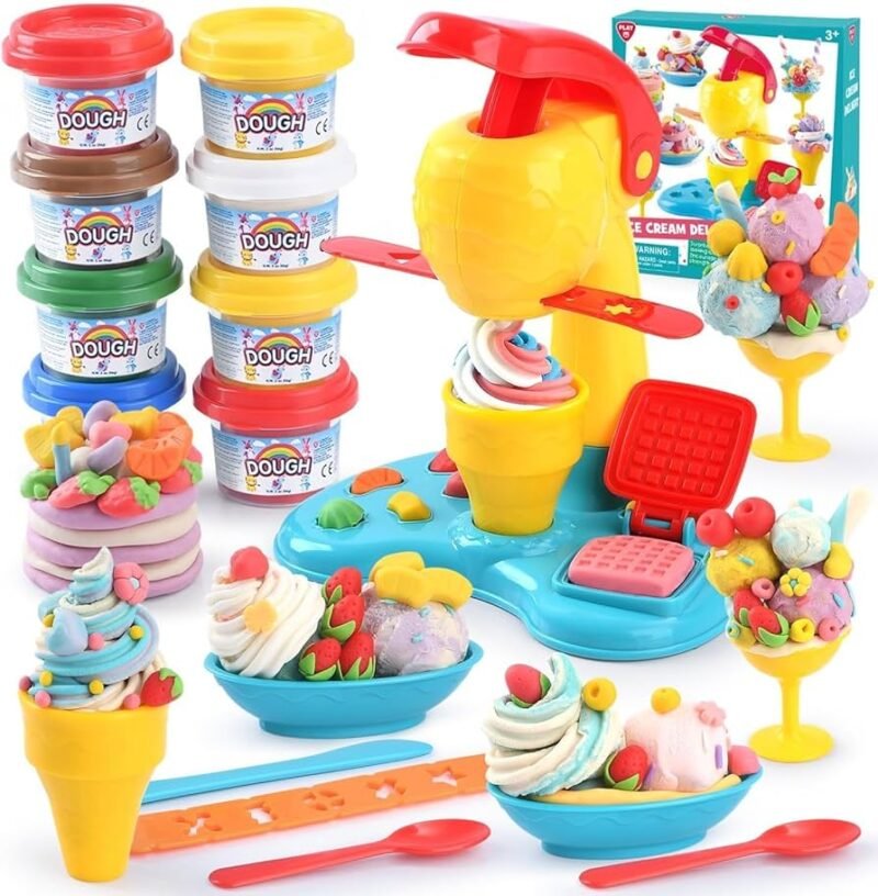 Machine à Glace en Pâte à Modeler – Happy Color Mud