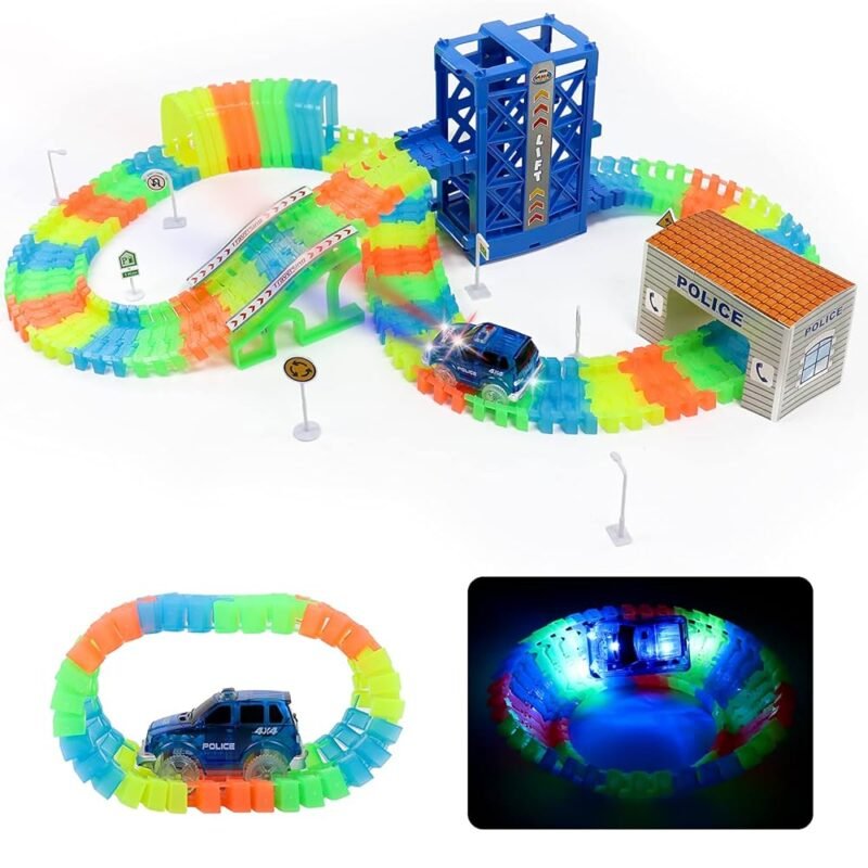 Circuit Lumineux Flexible 157 Pièces – Glow in the Dark
