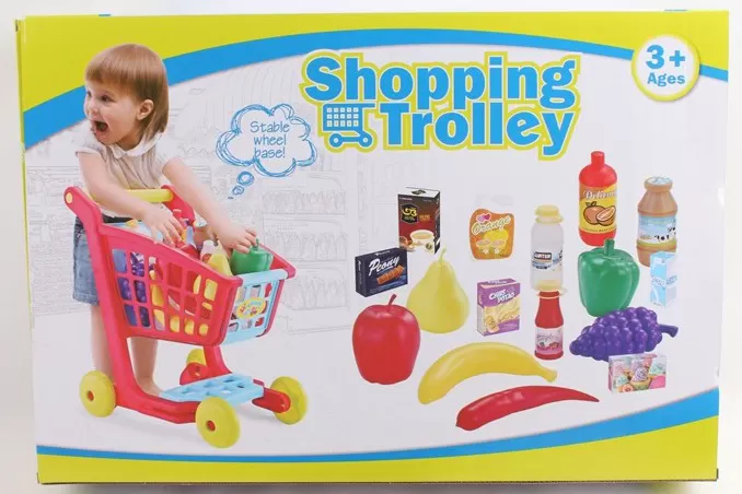 Chariot de Courses Enfant avec Accessoires – Shopping Trolley