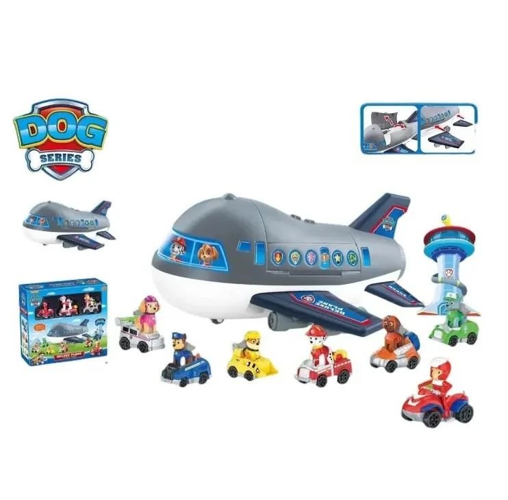 Avion Deluxe Paw Patrol avec Figurines et Véhicules
