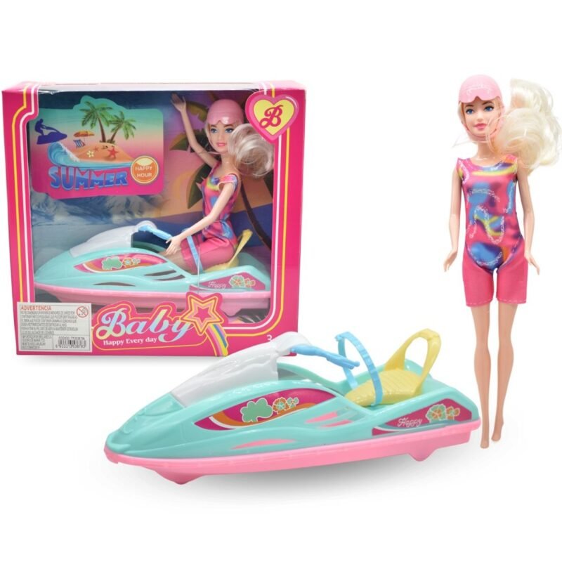 Poupée avec Jet Ski – Summer Fun