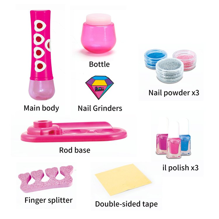 Coffret Manucure & Nail Art pour Enfants