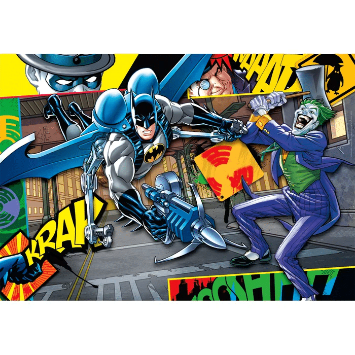 Puzzle Maxi 104 pièces – Batman vs Joker (Clementoni)