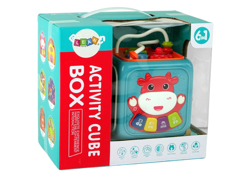 Cube d’Activités Éducatif 6 en 1 – Activity Cube Box