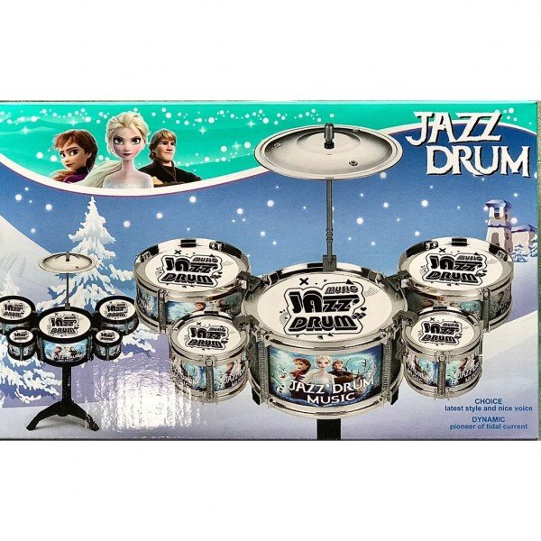 Batterie Musicale Enfant Frozen II – Jazz Drum Set