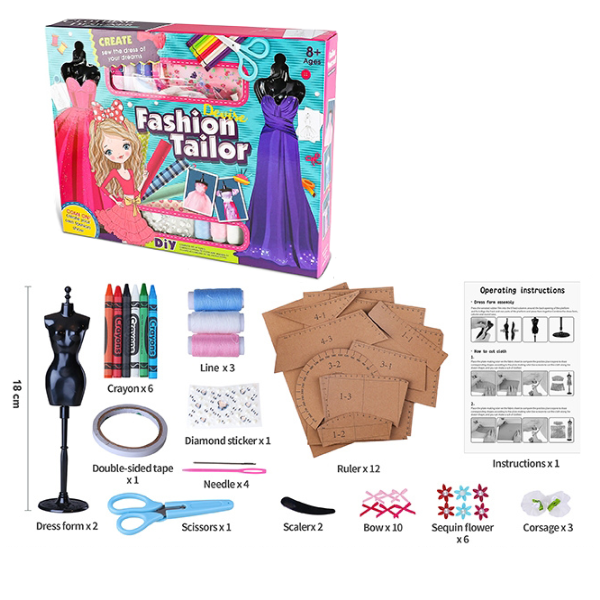 Coffret créatif Fashion Tailor – Atelier de couture pour enfants