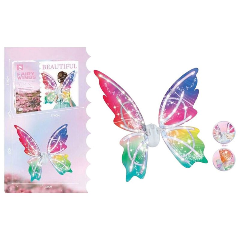 Ailes de Fée Lumineuses avec Effets LED – Fairy Wings