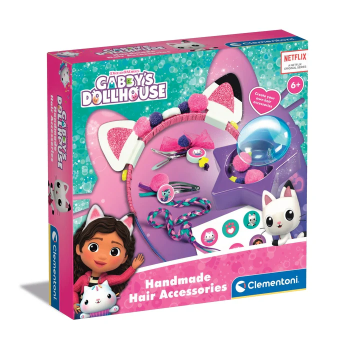 Coffret créatif Gabby’s Dollhouse – Accessoires pour cheveux faits main