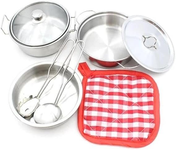 Kitchen Simulation Series – Set d’ustensiles de cuisine en métal