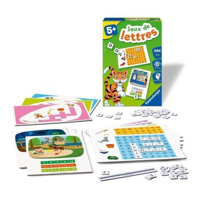 Jeux de lettres éducatif – 5 ans et +