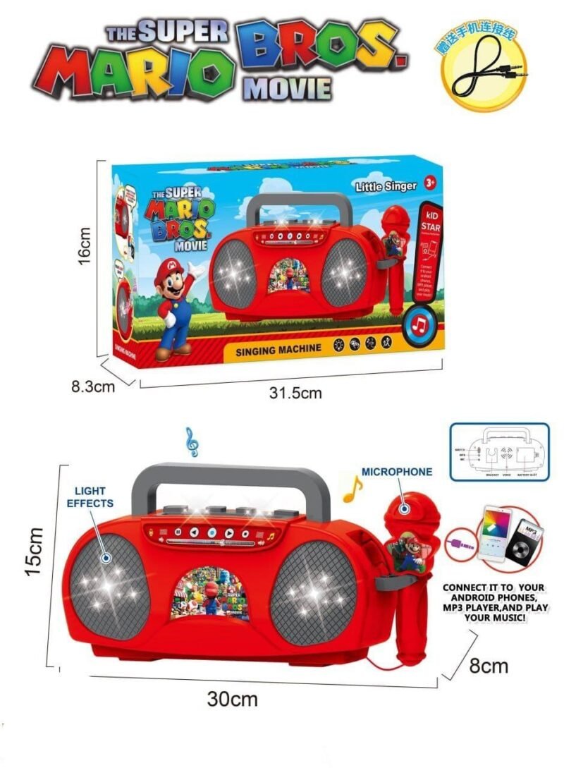 Super Mario Bros Movie – Little Singer Machine