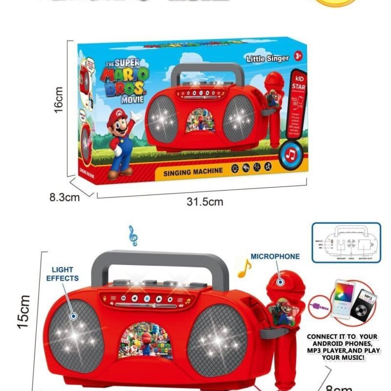 Super Mario Bros Movie – Little Singer Machine