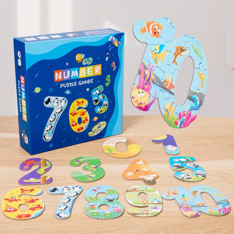 Puzzle Éducatif Chiffres – Jeux Numériques