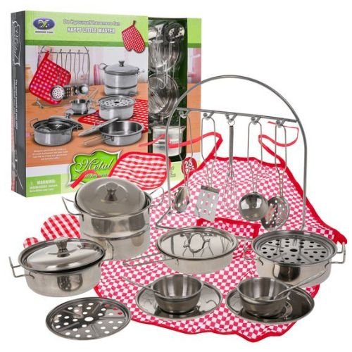 Metal Kitchenware – Set de cuisine 23 pièces