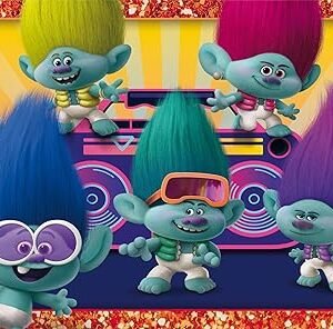 Puzzle 4 en 1 Trolls – Clementoni