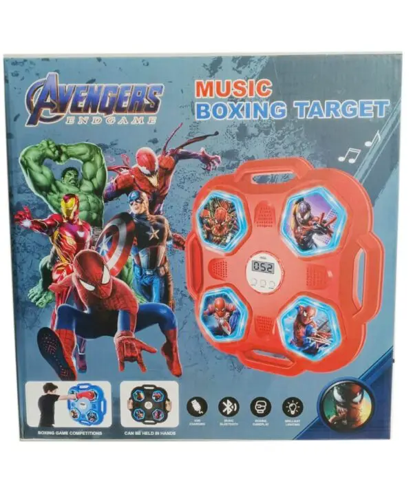 Jeu de Boxe Électronique Spiderman avec Gants – Punch Game