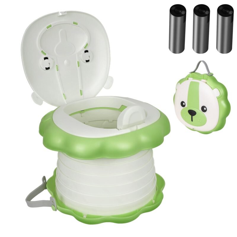 Pot pliable pour bébé en forme d’animal – Pot d’apprentissage portable