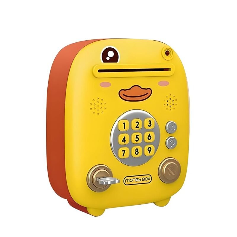 Coffre-fort électronique pour enfants – Tirelire canard avec code secret