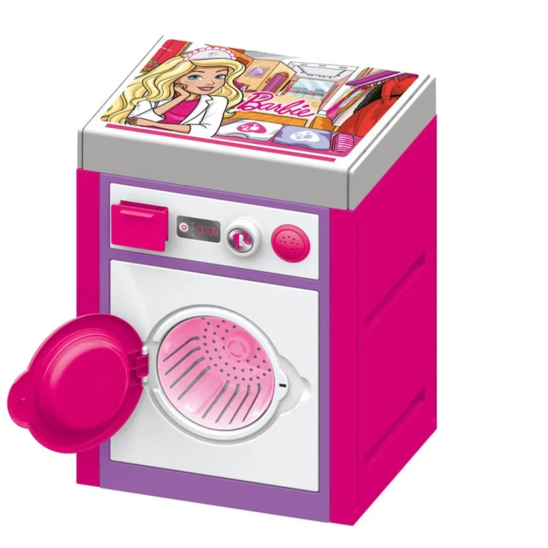 Machine à Laver Barbie Électrique avec Effets Sonores et Lumineux