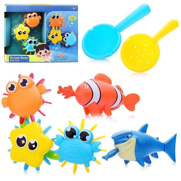 Set de Jouets de Bain Marin – Shower Room Bath Toys