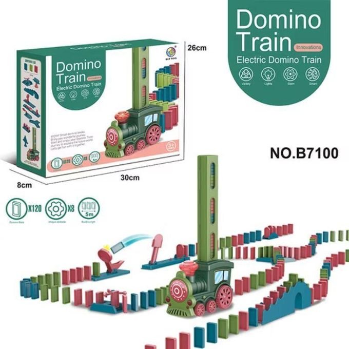 Train à Dominos Électrique – Domino Train Automatique