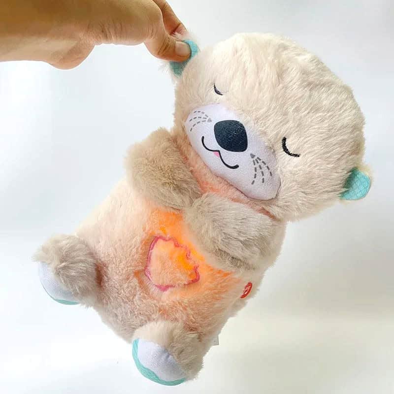 Ourson Respire & Rêve – Doudou Veilleuse Apaisante