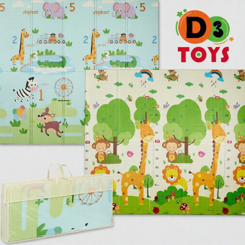 Tapis de jeu éducatif pliable pour bébé