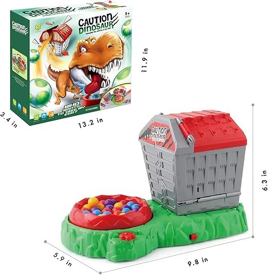 Caution Dinosaur – Jeu de Société Dino Interactif