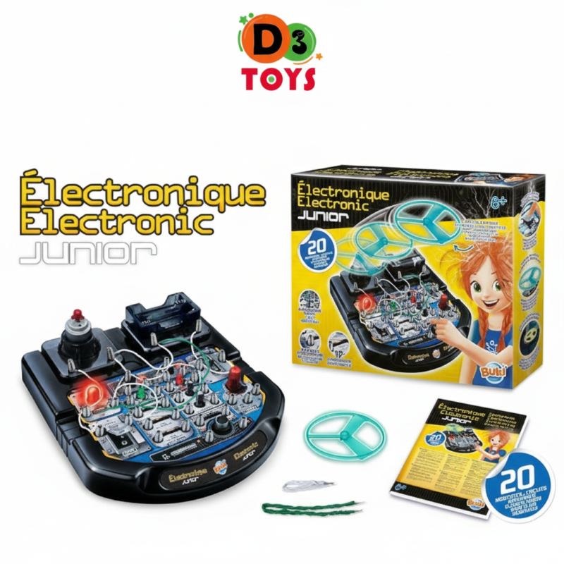 Kit Électronique Junior – 20 Expériences Buki