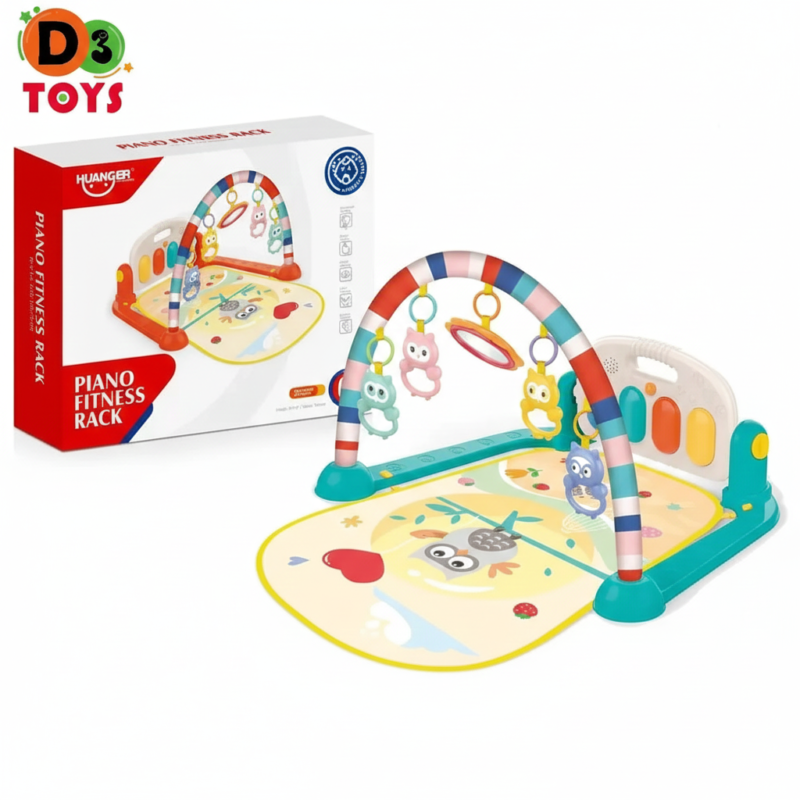 Tapis d’éveil bébé avec piano – Piano Fitness Rack