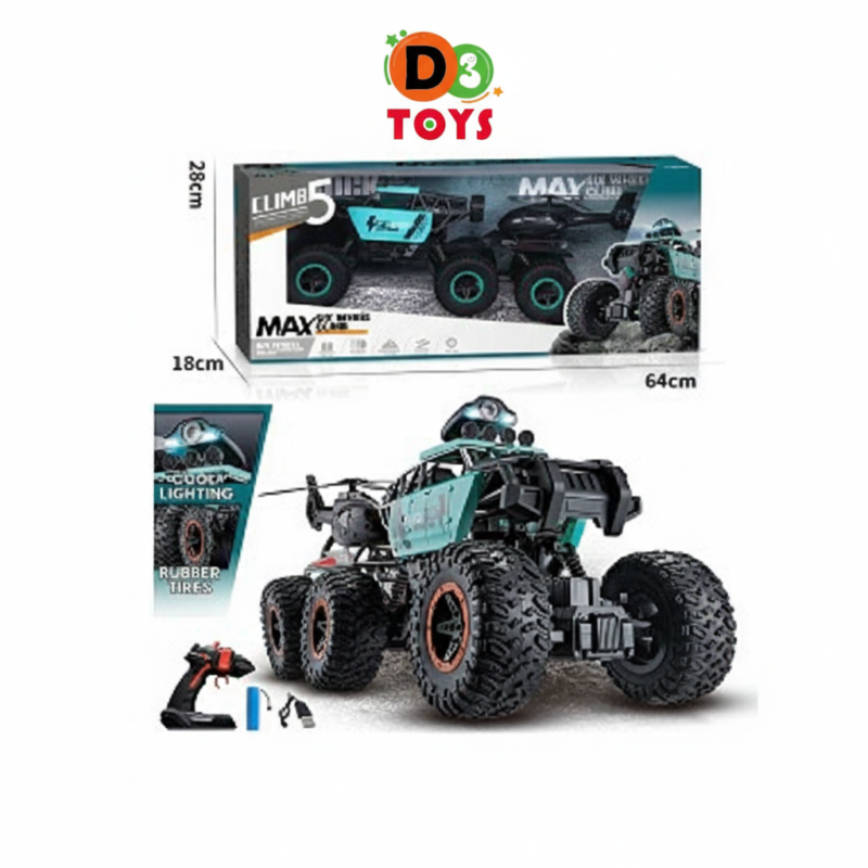 Max Climb 4x4 Monster Truck RC – Voiture Télécommandée Tout-Terrain