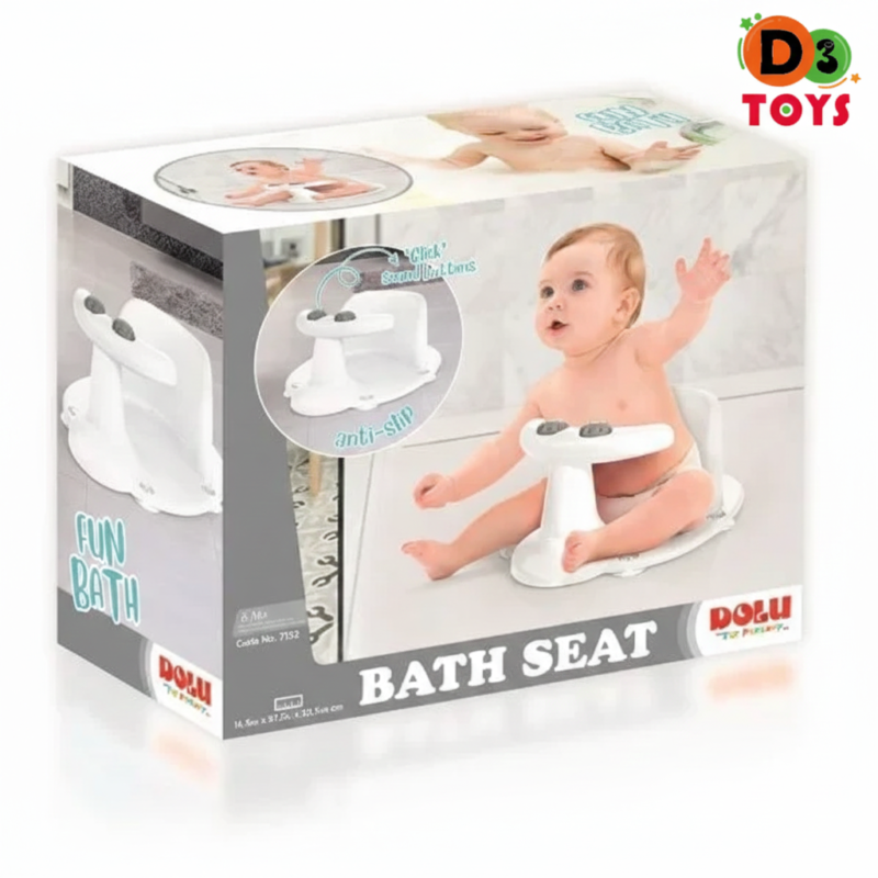 Siège de Bain Bébé Antidérapant avec Ventouses – DOLU Bath Seat