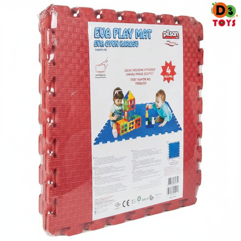 Tapis Puzzle EVA – EVA Play Mat Pilsan (4 pièces)