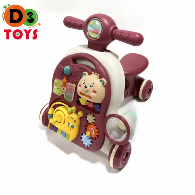Trotteur Bébé Musical 4-en-1 – Baby Walker Éducatif