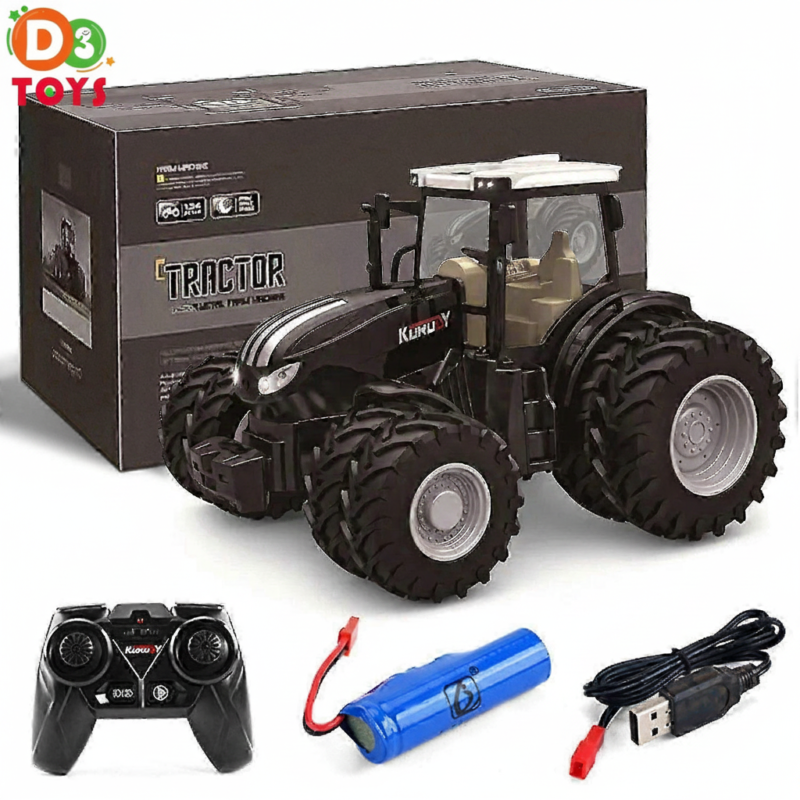 Tracteur Télécommandé RC avec Batterie Rechargeable