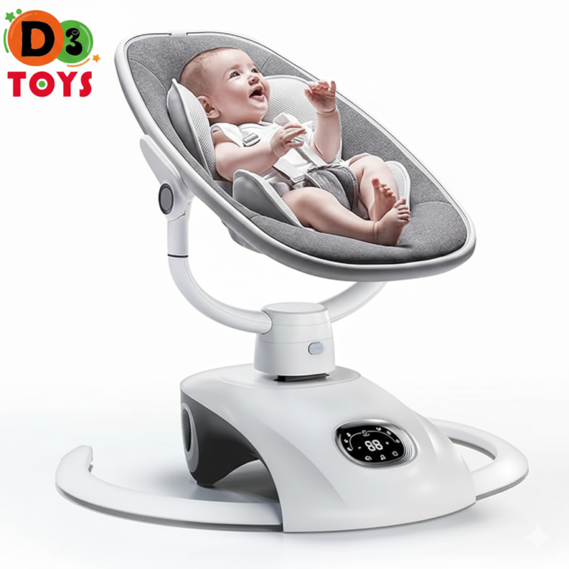 Kidilo Baby Intelligent 3D Swing – Relax & Balancelle Électrique Bébé