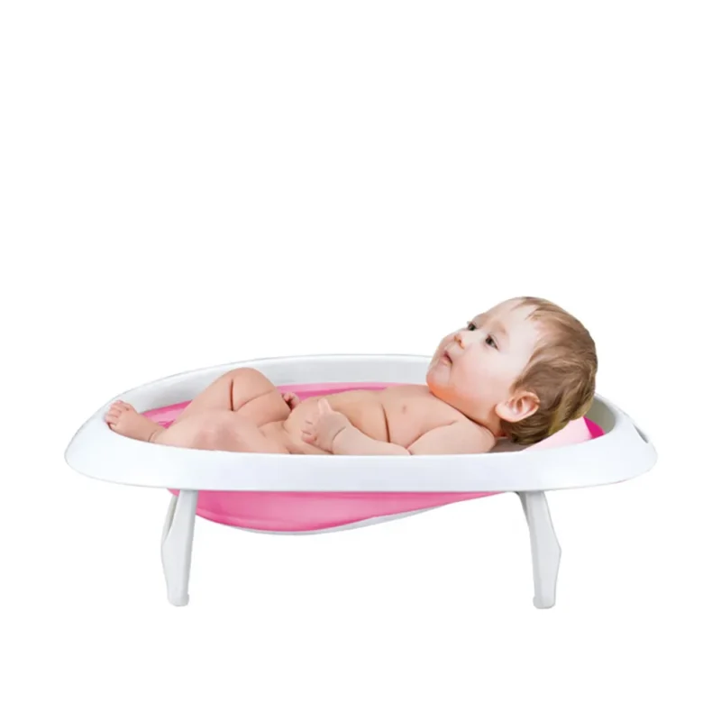 Baignoire Bébé 2-en-1 Ergonomique – Confort & Sécurité
