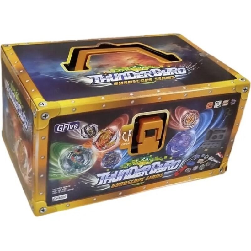 Coffret de Toupies de Combat Gyro byblyde – Thunder Gyro Series