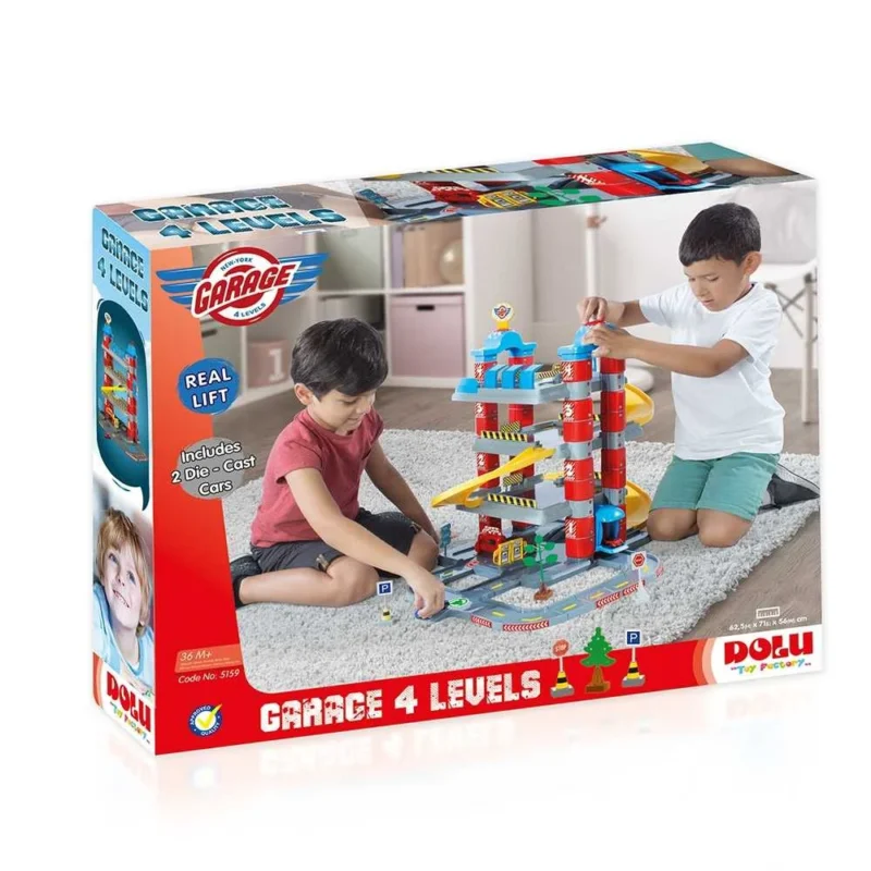 Garage Parking 4 Niveaux avec Ascenseur – Dolu