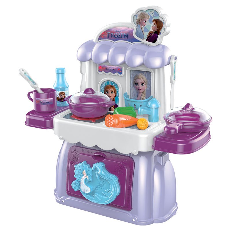 Cuisine Portable Frozen II – Set de Jeu avec Accessoires