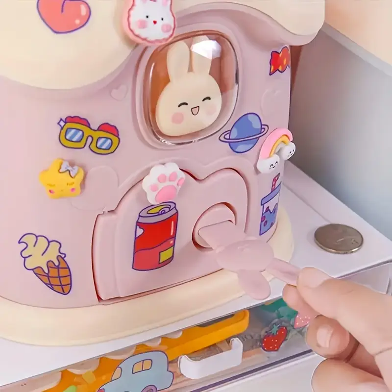 Tirelire Enfant Maison Champignon – Design Mignon & Ludique