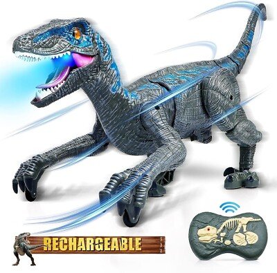 Dinosaure Télécommandé 3D avec Sons et Lumières – Dinosaur Assassin