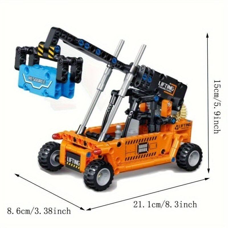 Camion Grue de Construction à Monter – Blocs Techniques Enfant