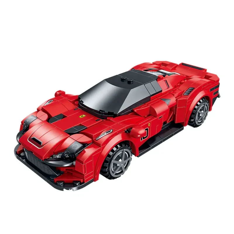 Voiture LEGO Télécommandée – GAO MISI Speed Champion (349 pièces)